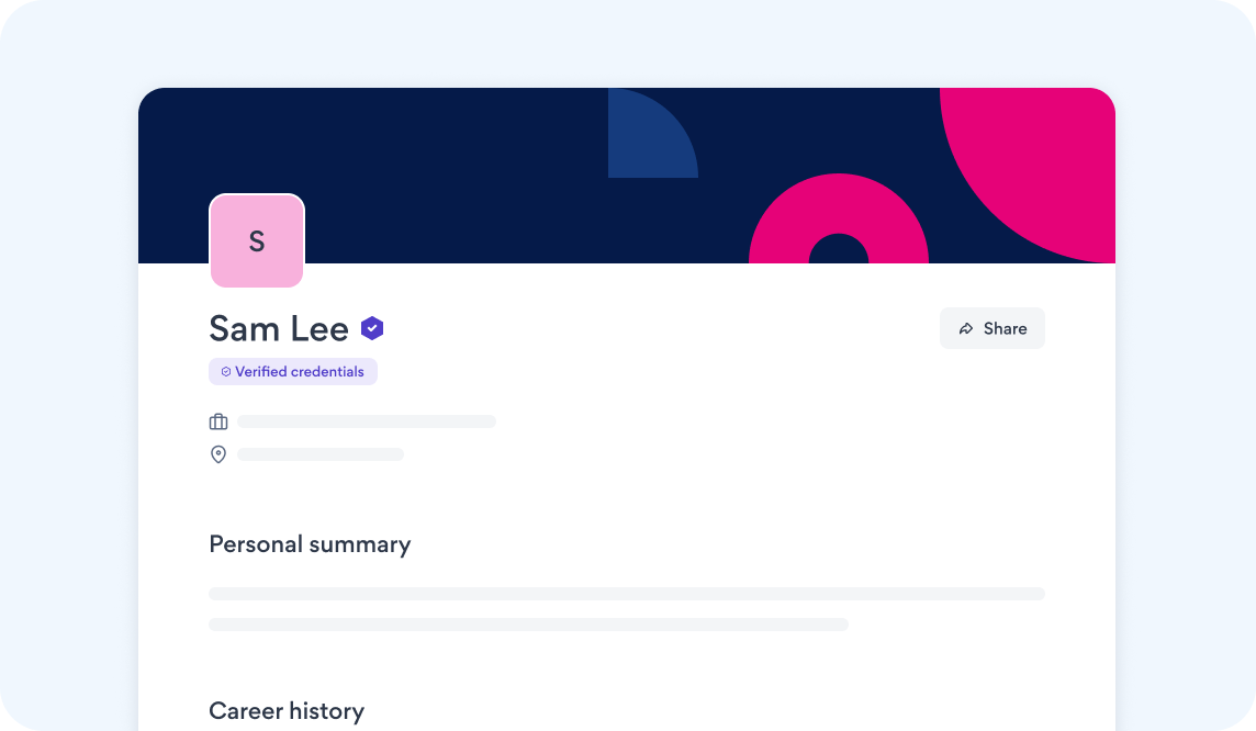 Profile illustration